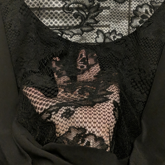 Ichi Cowl-and-Lace back dress - Picture 4 of 4